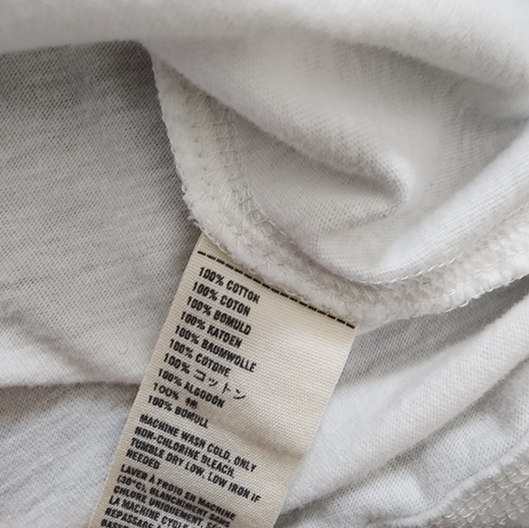 Y2K White Twist Front Babydoll Top, Women's Small - Picture 5 of 11